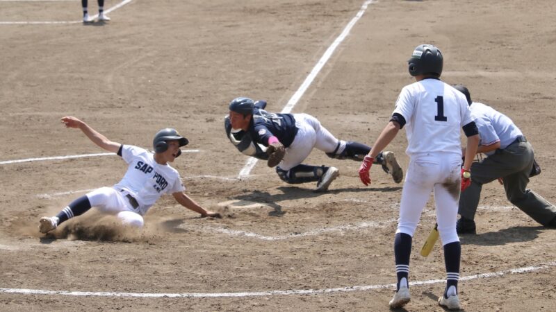 札幌北、全国制覇へ盤石発進！　投打かみ合い大分南を6-0撃破　3投手リレーで1安打完封 