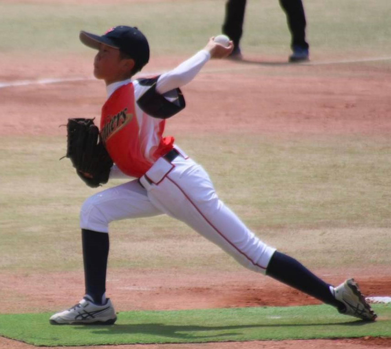 先発の内山投手（北光）