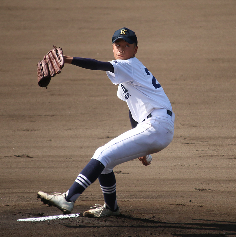 先発の小玉投手（札幌北）