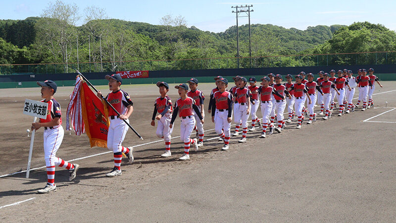 【25日速報】北光ファイターズ、11得点の打撃戦制し初戦突破！　神明スポーツ少年団との乱打戦を制して2回戦へ 