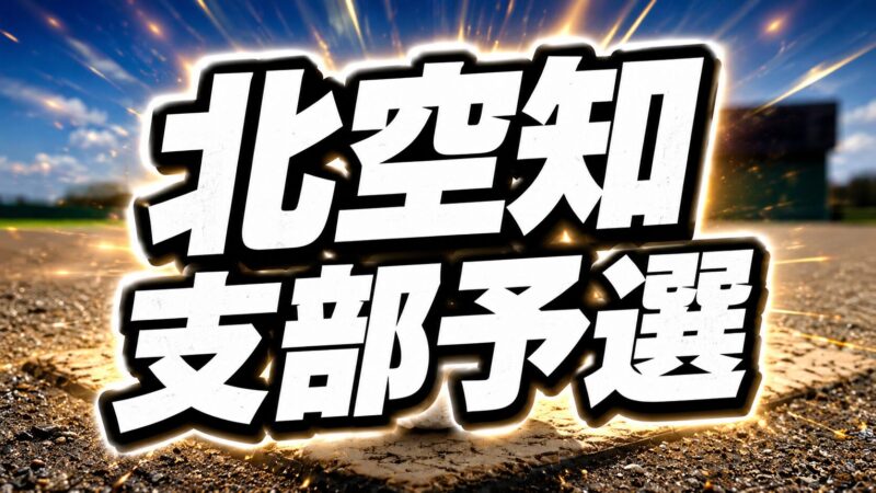 空知支部予選への代表権を懸け激突！ 北空知支部予選は準決勝へ 