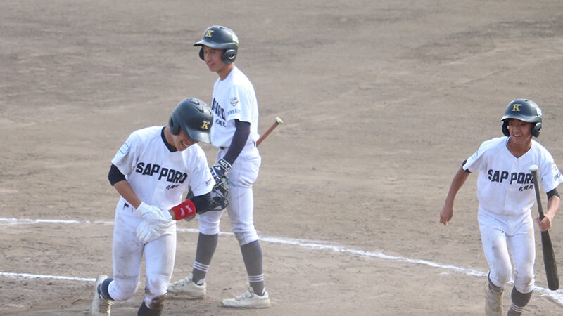 【24日結果】札幌北、完封リレーで水戸撃破！　松野の一発など長打攻勢で3-0快勝、3回戦進出 