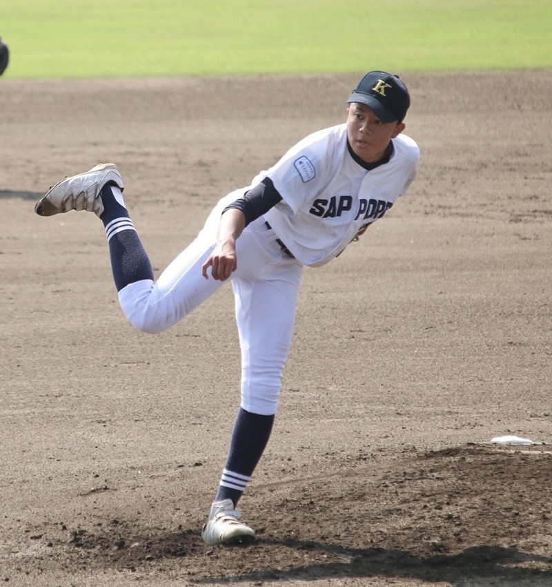笠井投手（札幌北）