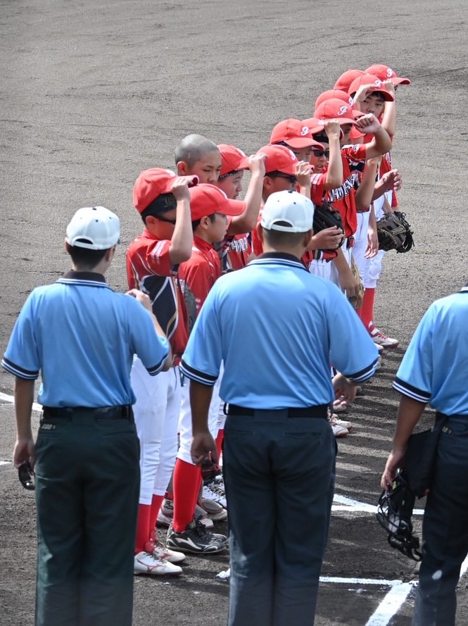 準々決勝に挑んだ岩見沢学童野球クラブ