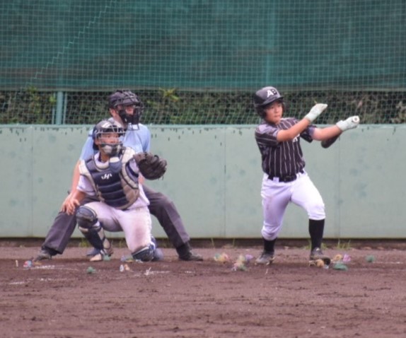 代打起用に見事にこたえた河村（札幌オールブラックス）