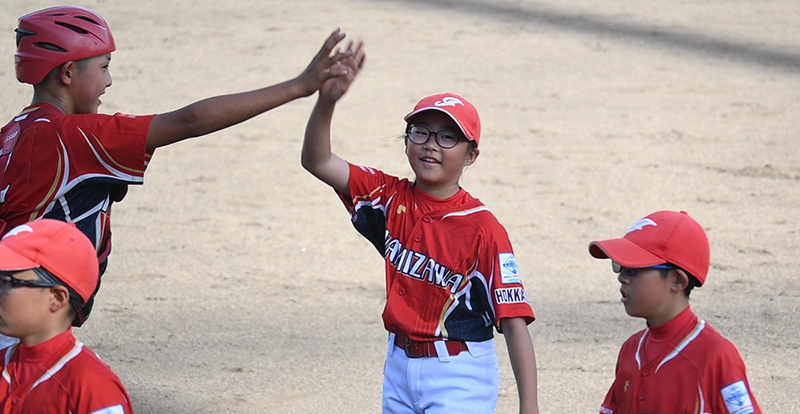 全国2冠へ好発進　岩見沢学童が初戦快勝 