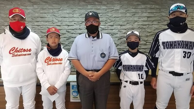 【29日速報】1回戦・苫小牧選抜×千歳選抜（とましん） 