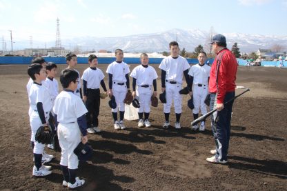 札幌新琴似リトル【小学、中学クラブチーム訪問】 