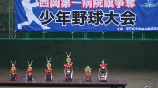 ロングラン熱戦！西岡第一病院旗交流大会が開幕 