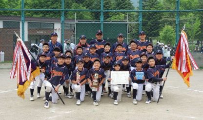 優勝緑ヶ丘パワーズ 準Ｖ川沿 