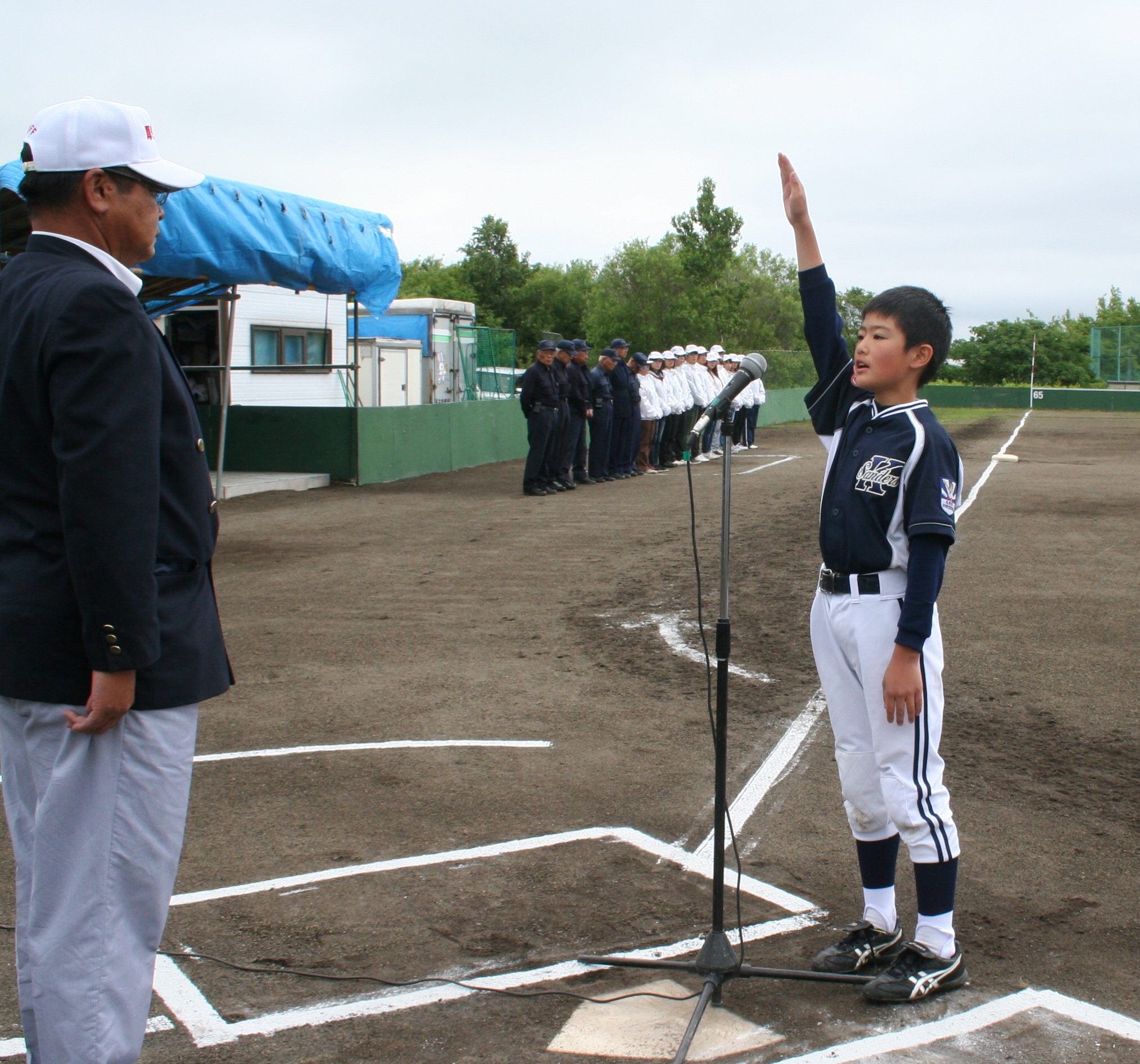 竹田・選手宣誓