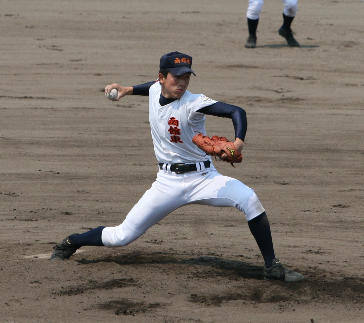 井平投手(函館東)