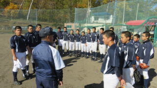 【中学クラブチーム訪問】札幌真駒内シニア 