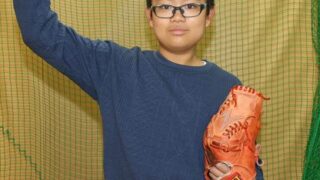 少年野球とリハビリの二刀流で未来を目指す 