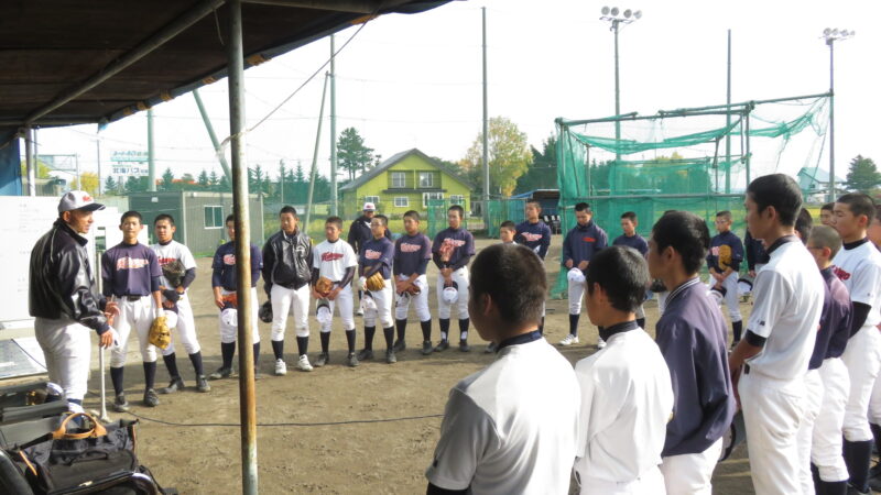 【中学クラブチーム訪問】旭川北稜球団 