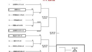 優勝は北発寒ファイヤーズ！　準V金山 