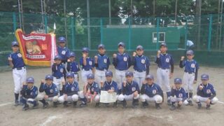 豊平カージナルス優勝、羊ヶ丘準Ⅴ＜産直旗＞ 