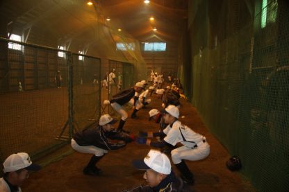 発行人、石狩市樽川の「札幌手稲ボーイズ』に出没。 