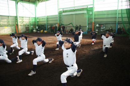 発行人、石狩市志美＜札幌新琴似リトル＞に出没。 