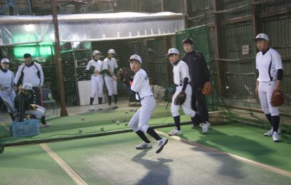 発行人、北区太平（札幌円山シニア）に出没。 