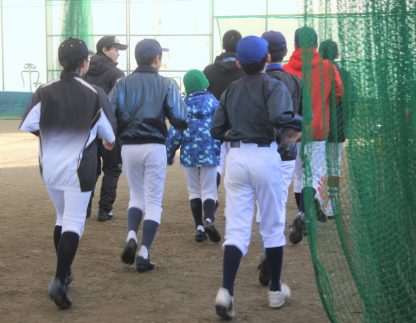 発行人、白石区川北（JBC札幌男子部）に出没。 