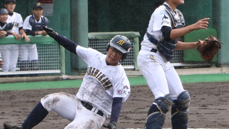 23日、栗沢球場＜春季リーグ＞ 