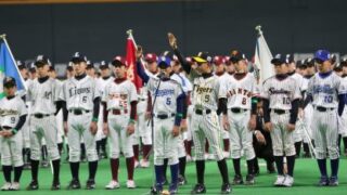 【動画付】大阪桐蔭・根尾、藤原が始球式 