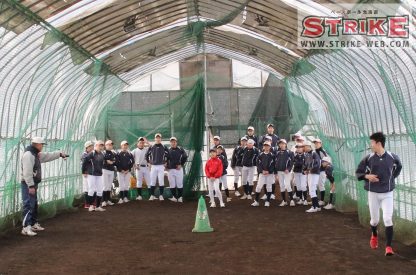 発行人、札幌南シニアに出没。 