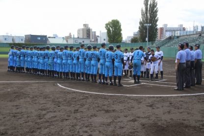 【速報】決勝・旭川北稜球団VS札幌新琴似シニア＜秋季全道新人戦＞ 