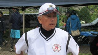 旭大高・持丸選手に上野監督エールを送る！ 