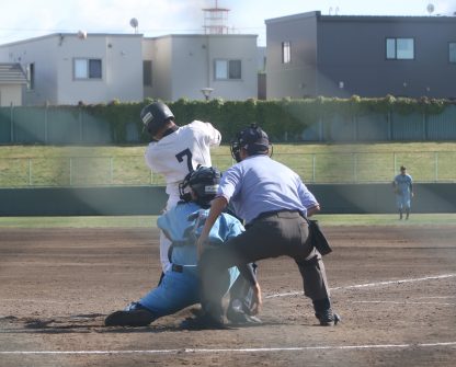 【記録】決勝・札幌新琴似シニア×札幌大谷シニア＜北ガス杯＞ 
