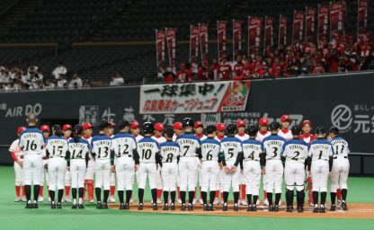 【速報】Aリーグ・北海道日本ハム Jr.×広島東洋 Jr. 