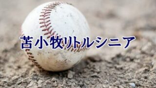 苫小牧リトルシニア＜2023春＞ 