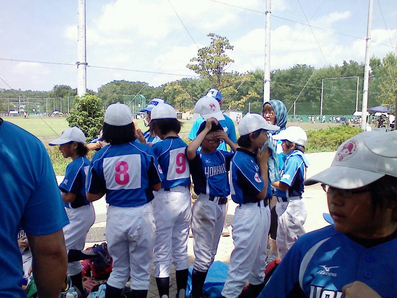 試合開始前