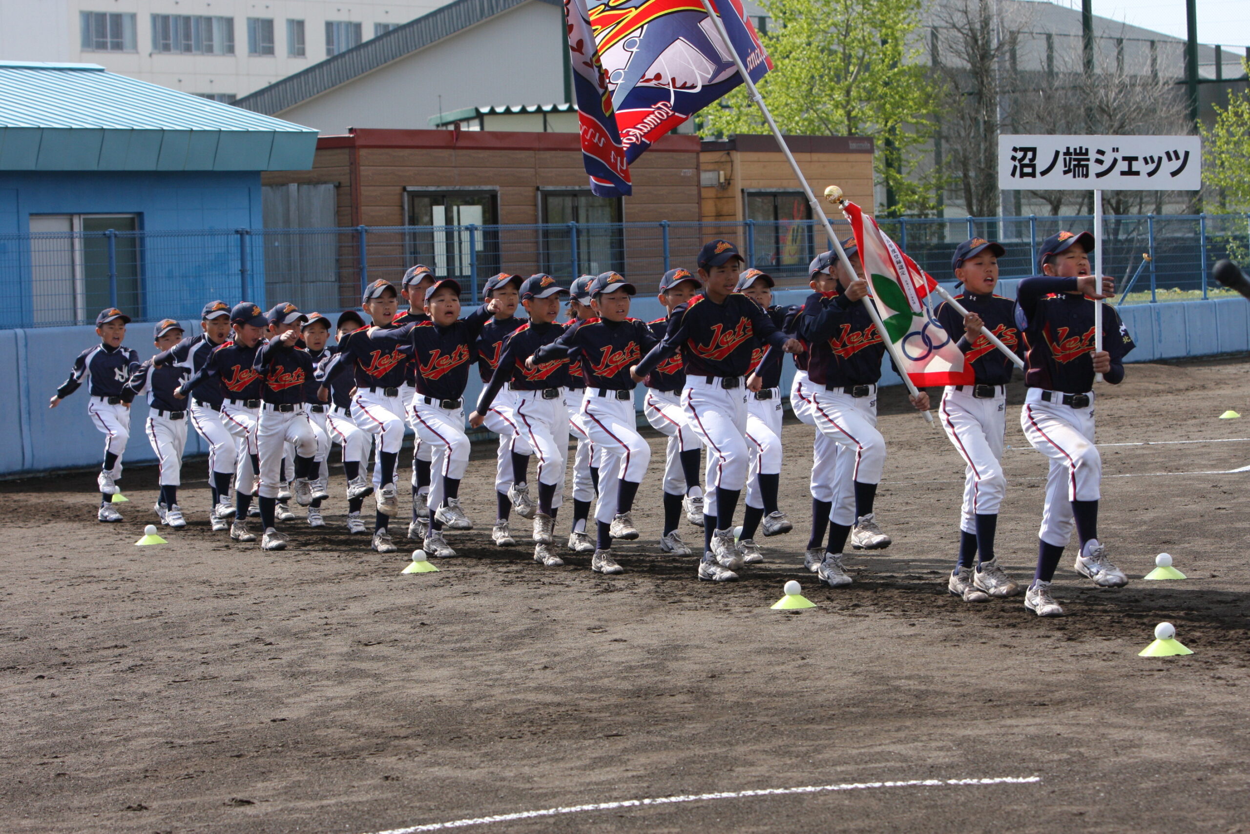準優勝の沼ノ端ジェッツ