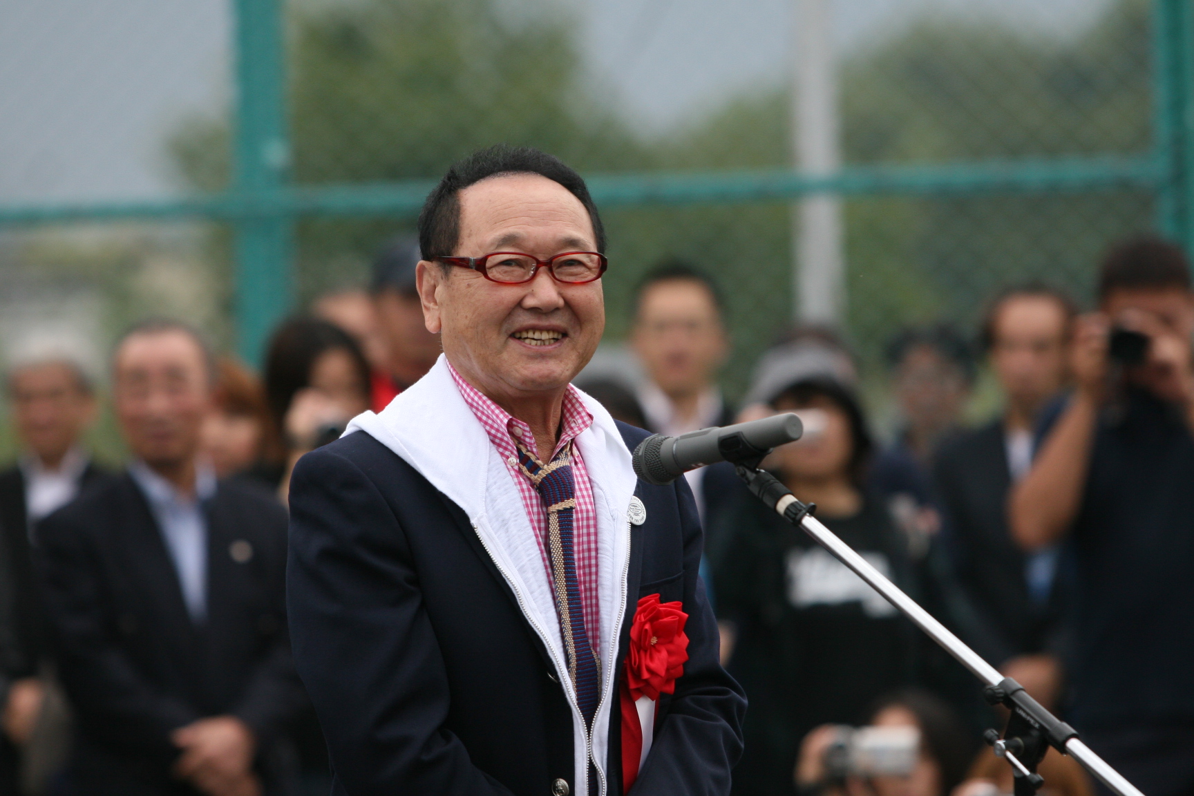名誉副大会長 板東英二氏