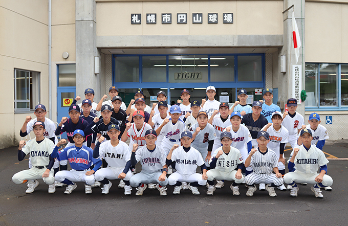 リトルシニア北海道連盟、札幌円山球場で開会式開催 