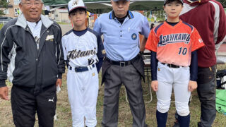 【28日速報】1回戦・旭川東選抜×北見選抜（花園公園②） 