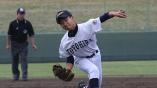 扇谷(札幌豊平)が快投、五回ノーヒットピッチング 