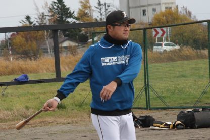 日本ハム・池田氏、足寄町教育委員会へ派遣 