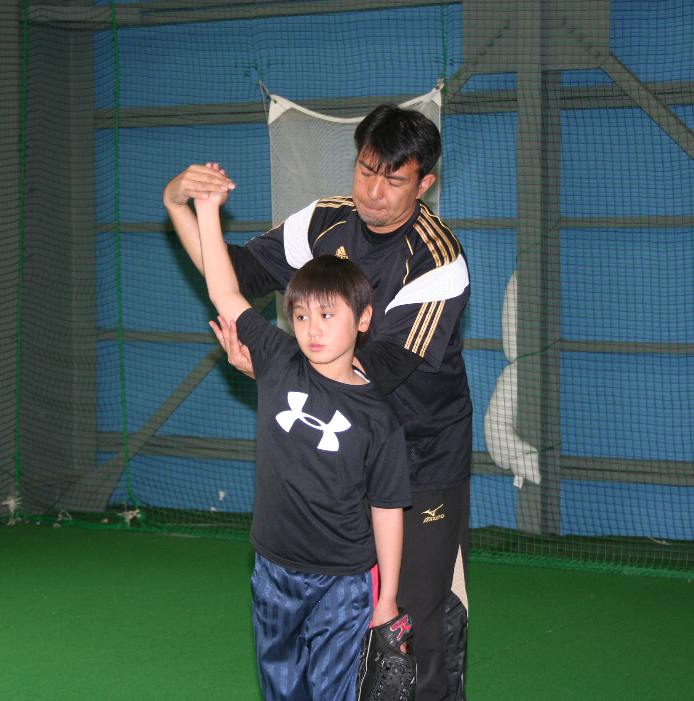 前田講師と岡田君