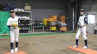 菅原、野畑ピッチング＜2020日ハムジュニア＞ 