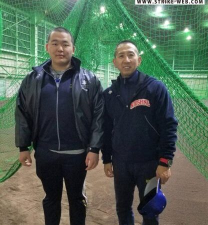 石狩校にOB小番君が、顔を出してくれた！ 