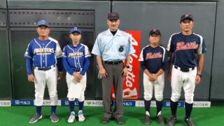 【速報】1回戦・深川一已バトルス（空知）×中の島ファイターズ少年野球団（札幌） 
