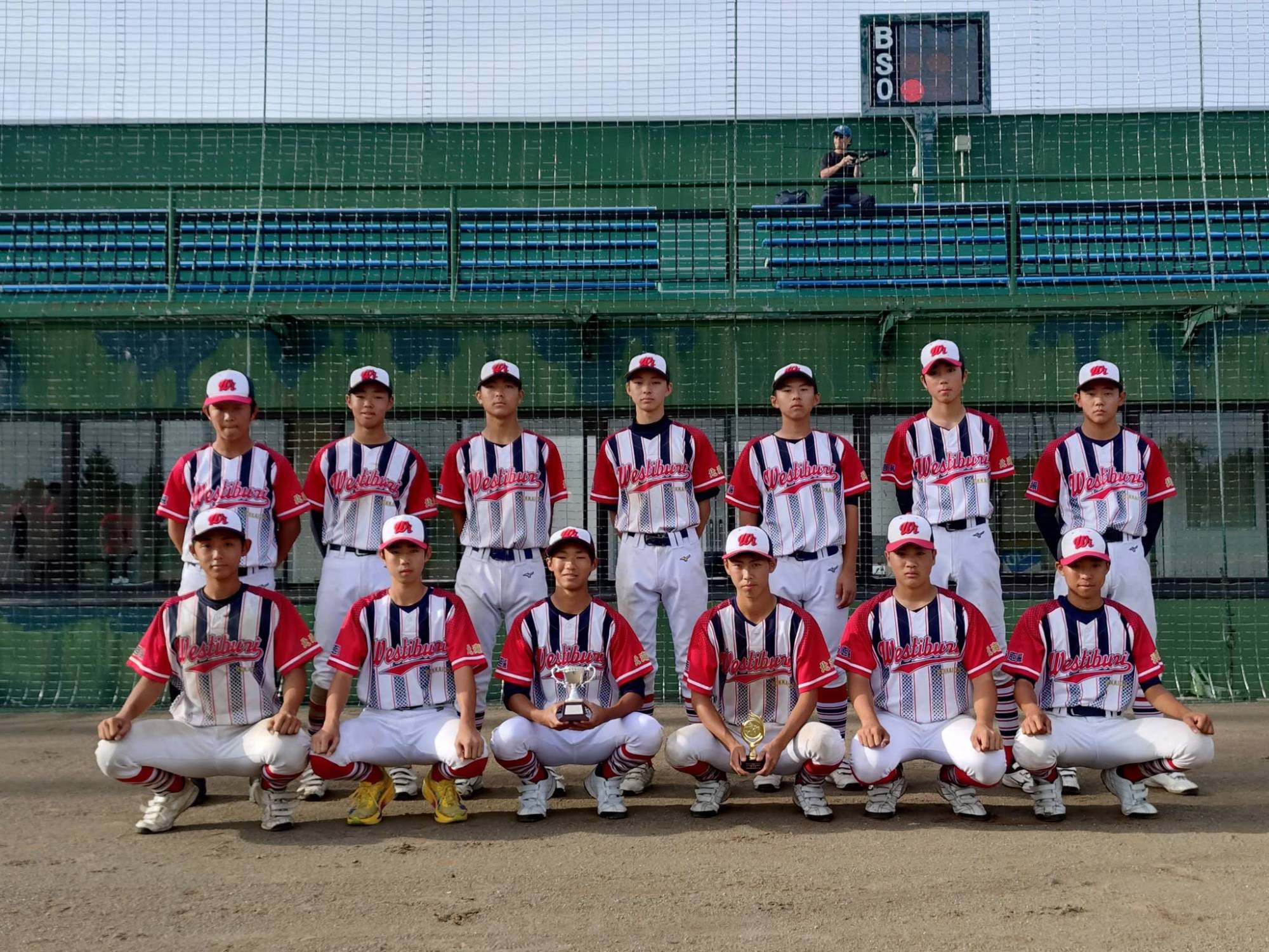 準優勝の西胆振BBC