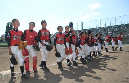 【速報】決勝・訓子府KL球友(網走)VS北陽レッドイーグルス(石狩) 