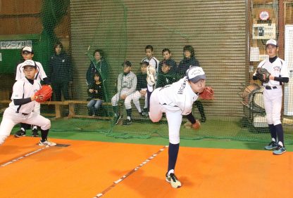 発行人、札幌北シニアに出没。 