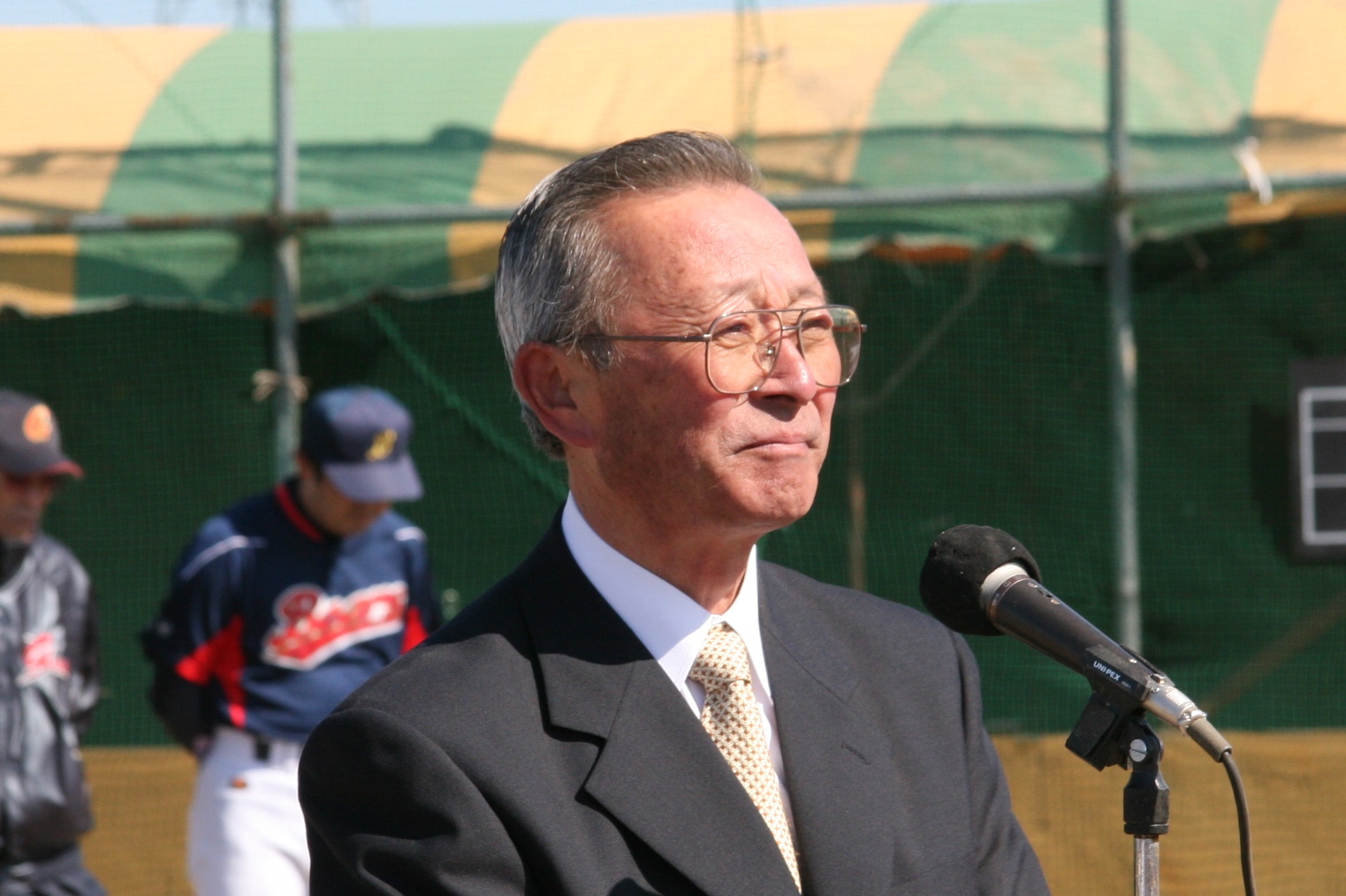 高柳快健会長