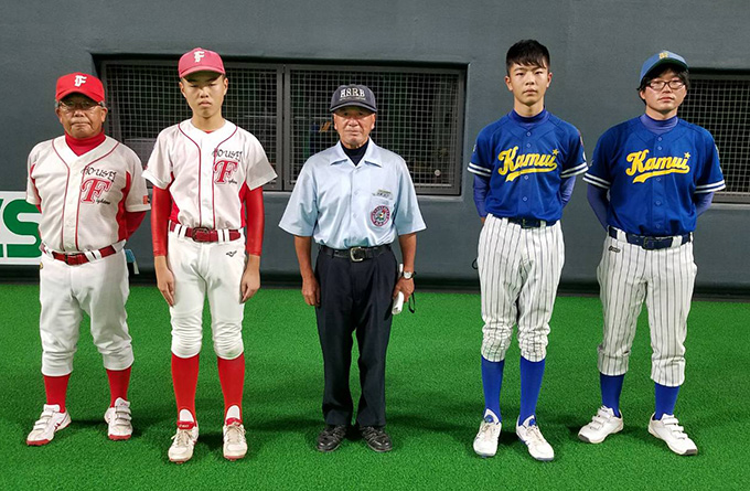 【27日速報】準々決勝・豊成ファイターズ×神居野球少年団 
