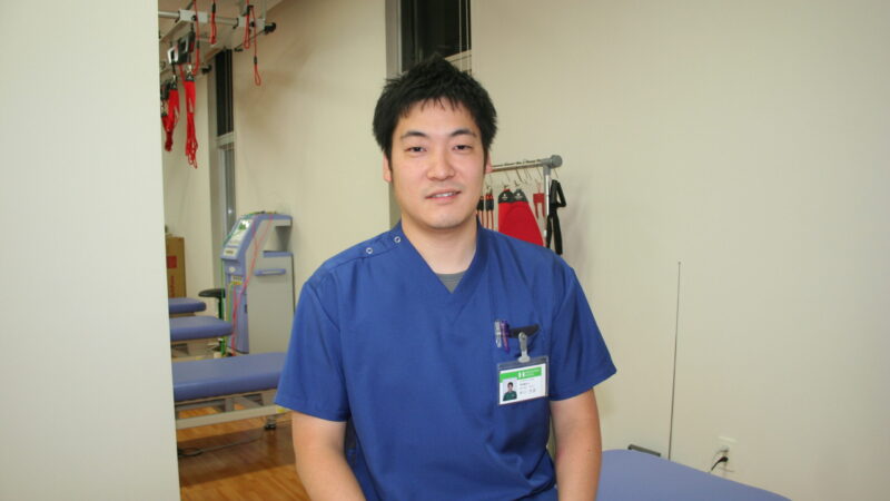 羊ケ丘病院の新スタッフ・中川さん 